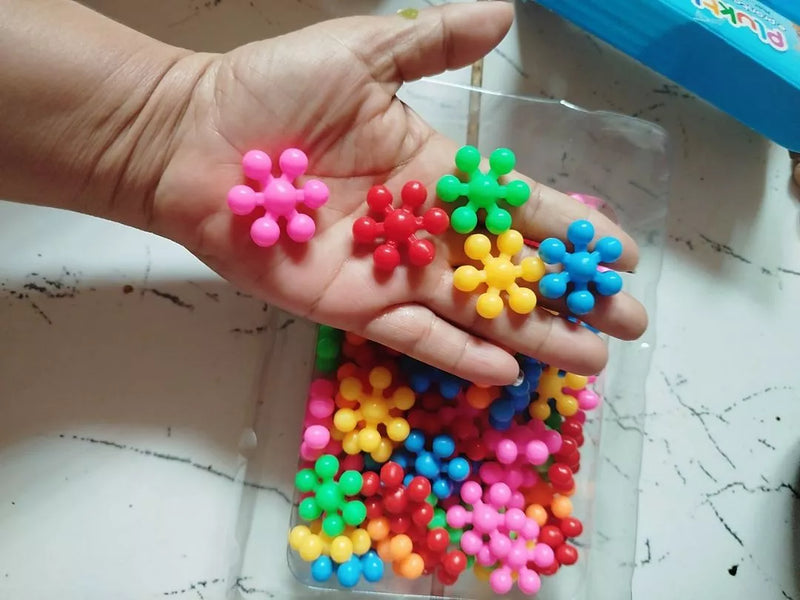 Blocos De Encaixar 100 Peças - Brinquedo Criativo