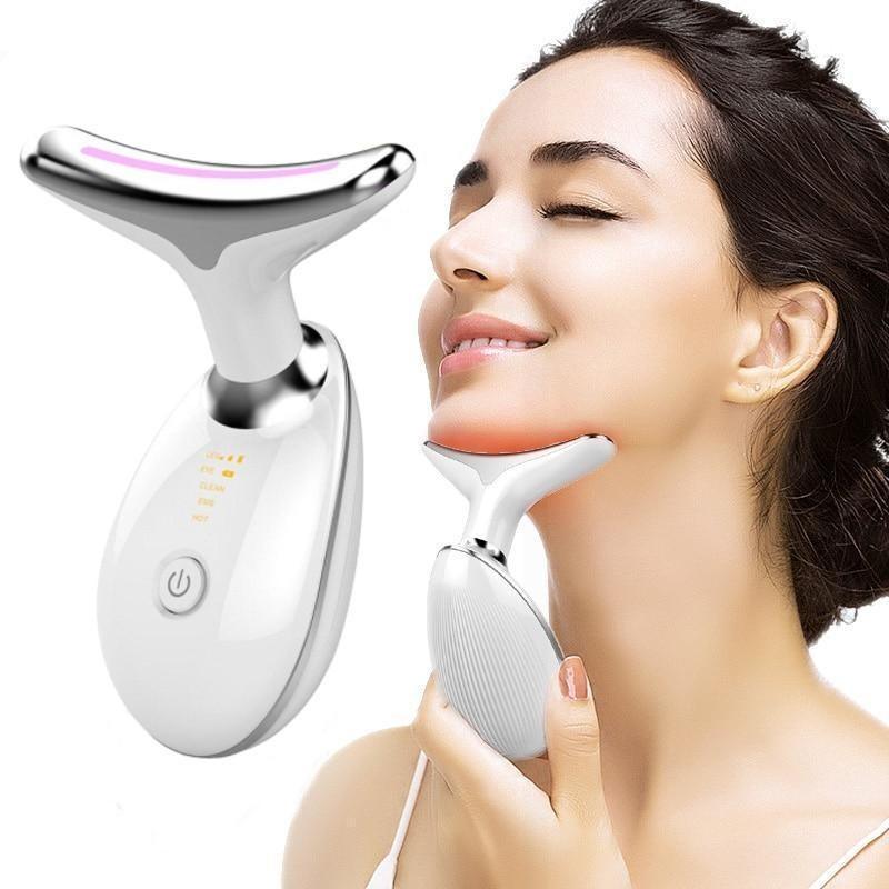 Massageador Facial com 3 LEDs Anti-Rugas FirmUp da VIVA! - Ninho Coruja