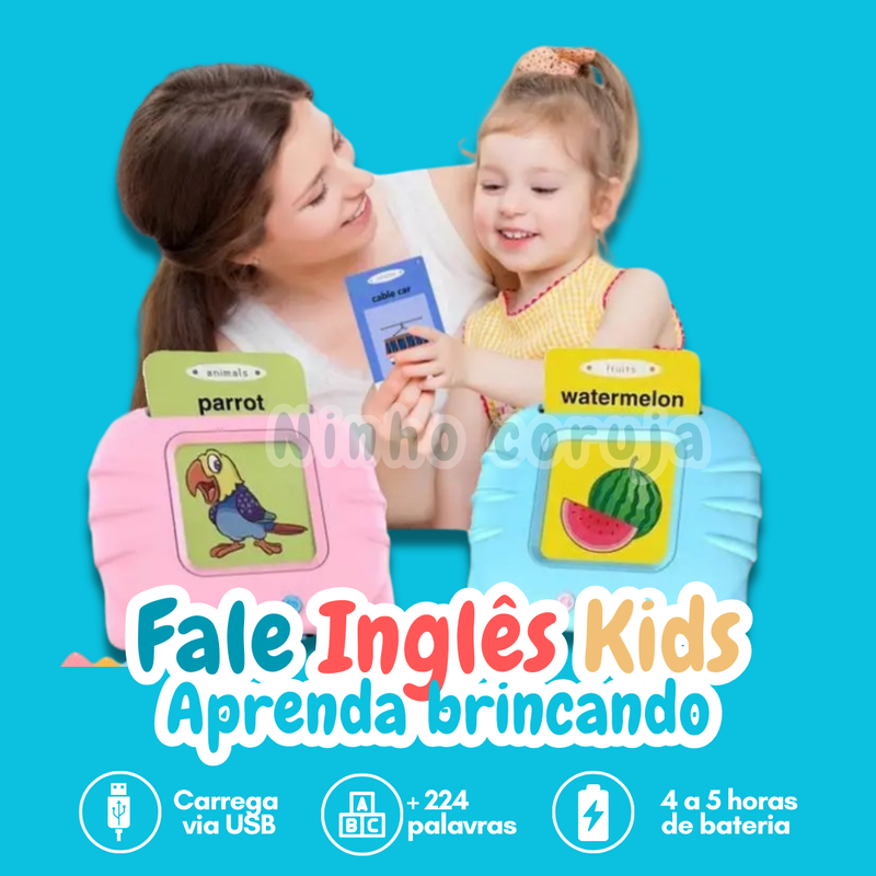 Fale Inglês Kids - Desenvolve a Fala e Aprende Brincando